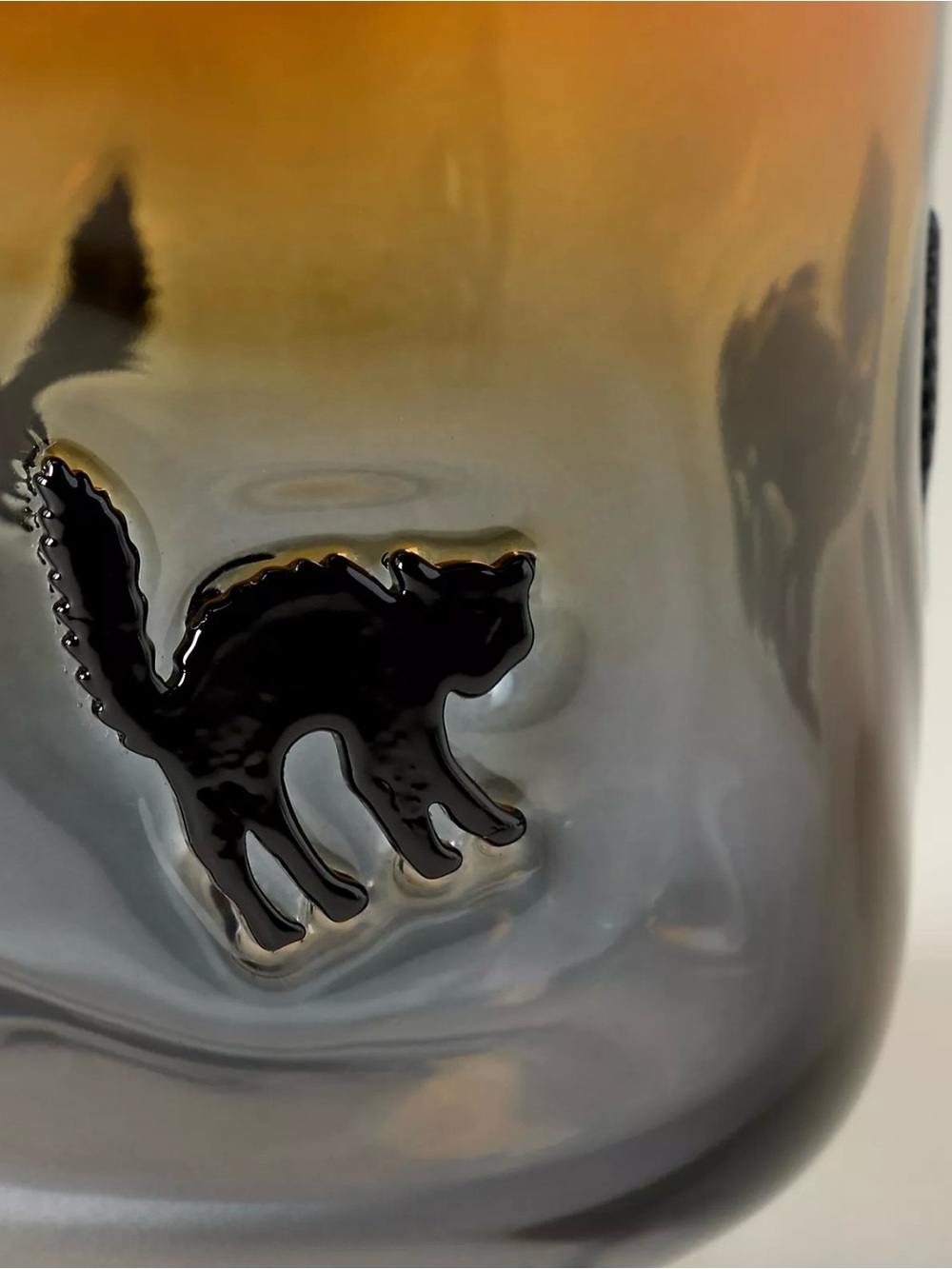 NEW Anthropologie Mystic Halloween Scaredy Cat Icon Juice Glass 17.9 OZ - Picture 3 of 11